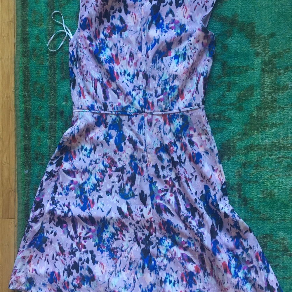 JCrew watercolor dress bnwt